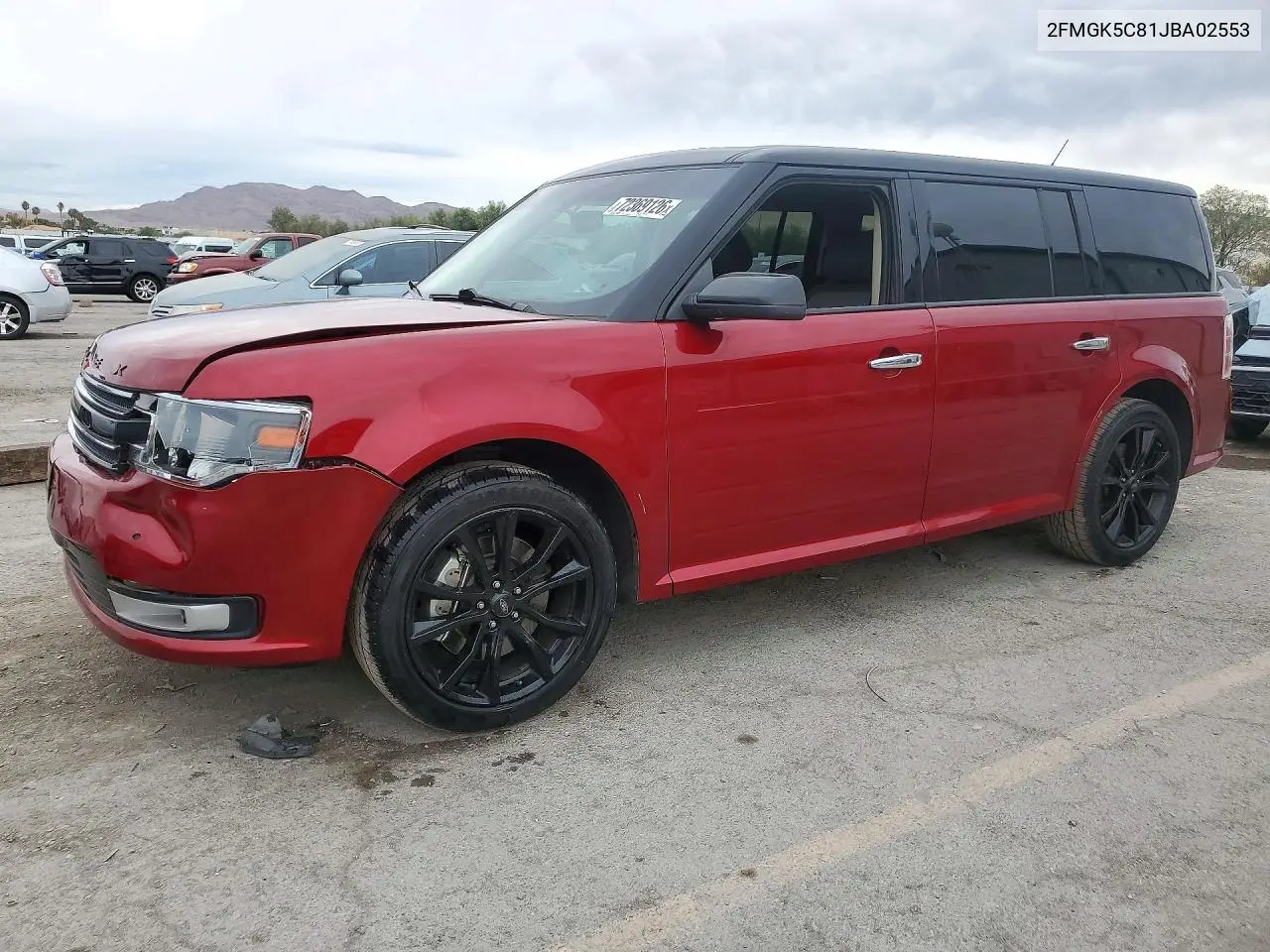 FORD FLEX 2018, VIN 2FMGK5C81JBA02553