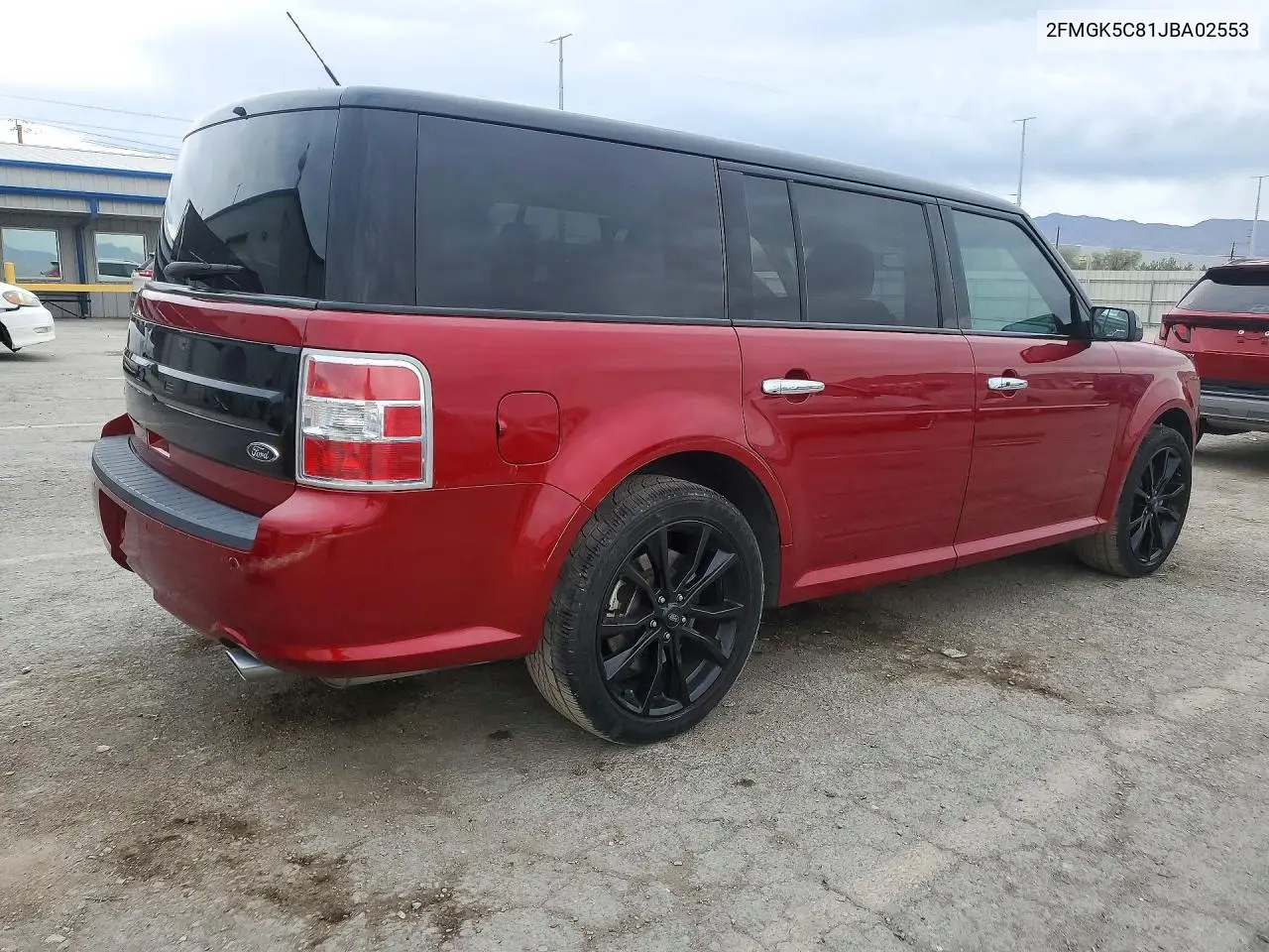2018 FORD FLEX VIN 2FMGK5C81JBA02553 — фото 3