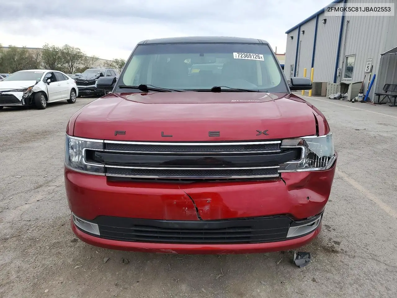 2018 FORD FLEX VIN 2FMGK5C81JBA02553 — фото 5