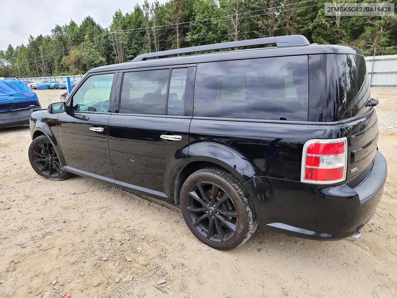 2018 FORD FLEX VIN 2FMGK5C82JBA16428 — фото 2