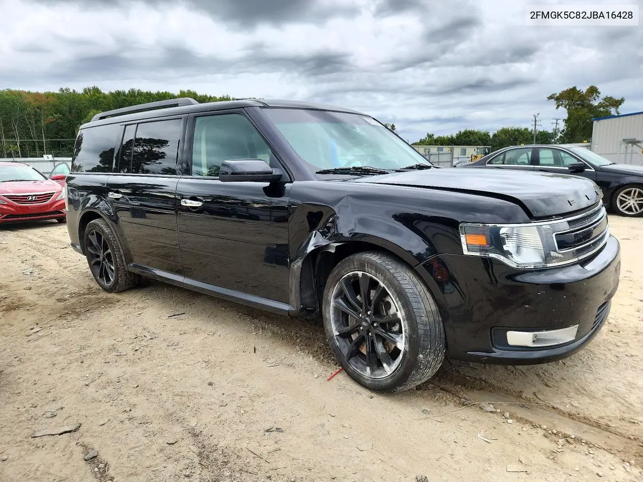 2018 FORD FLEX VIN 2FMGK5C82JBA16428 — фото 4