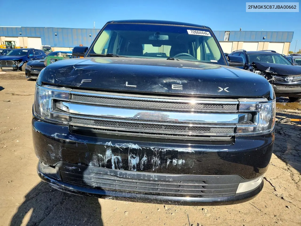 2018 FORD FLEX VIN 2FMGK5C87JBA00662 — фото 5