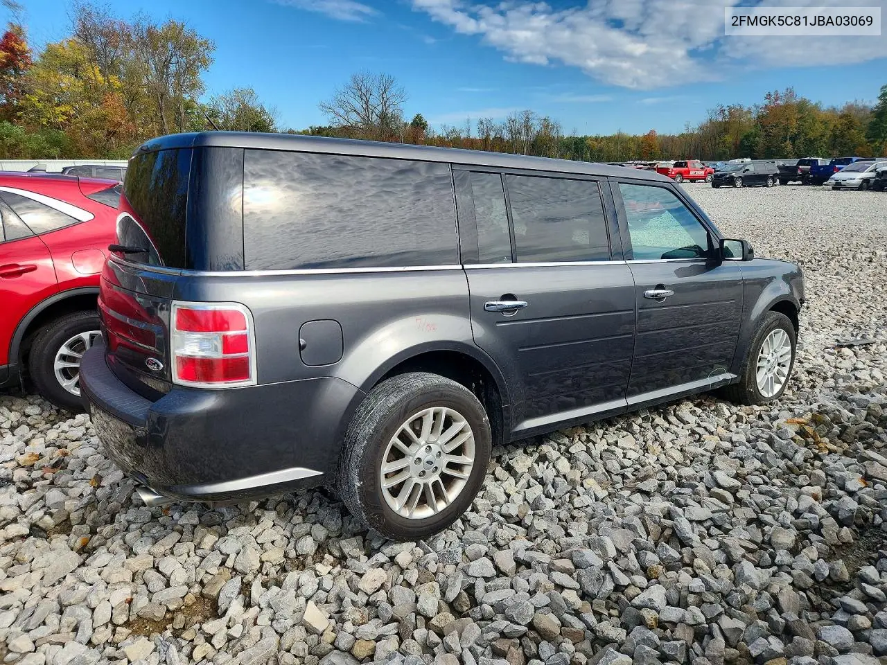 2018 FORD FLEX VIN 2FMGK5C81JBA03069 — фото 3