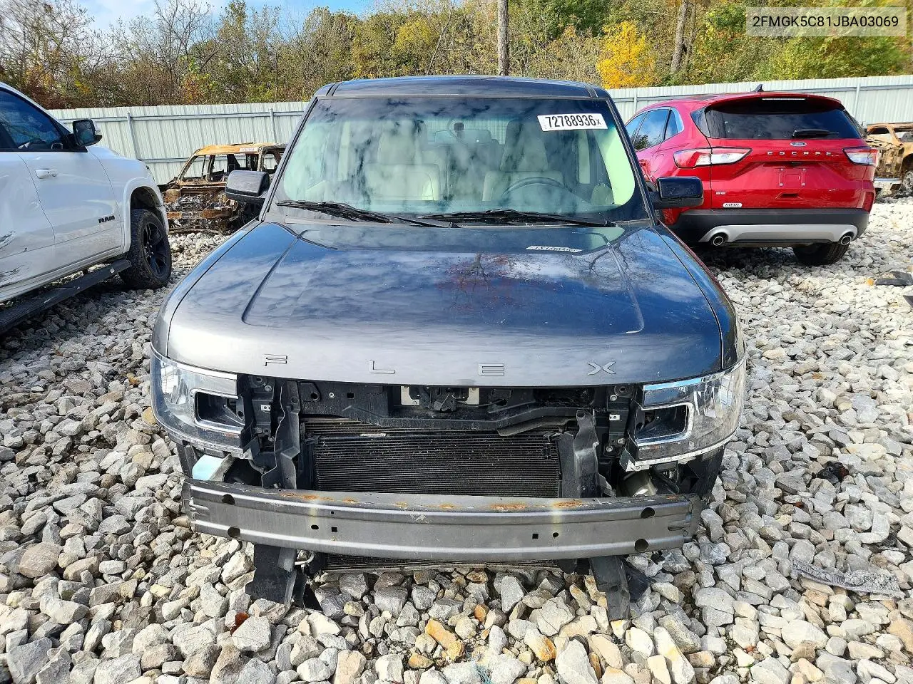 2018 FORD FLEX VIN 2FMGK5C81JBA03069 — фото 5