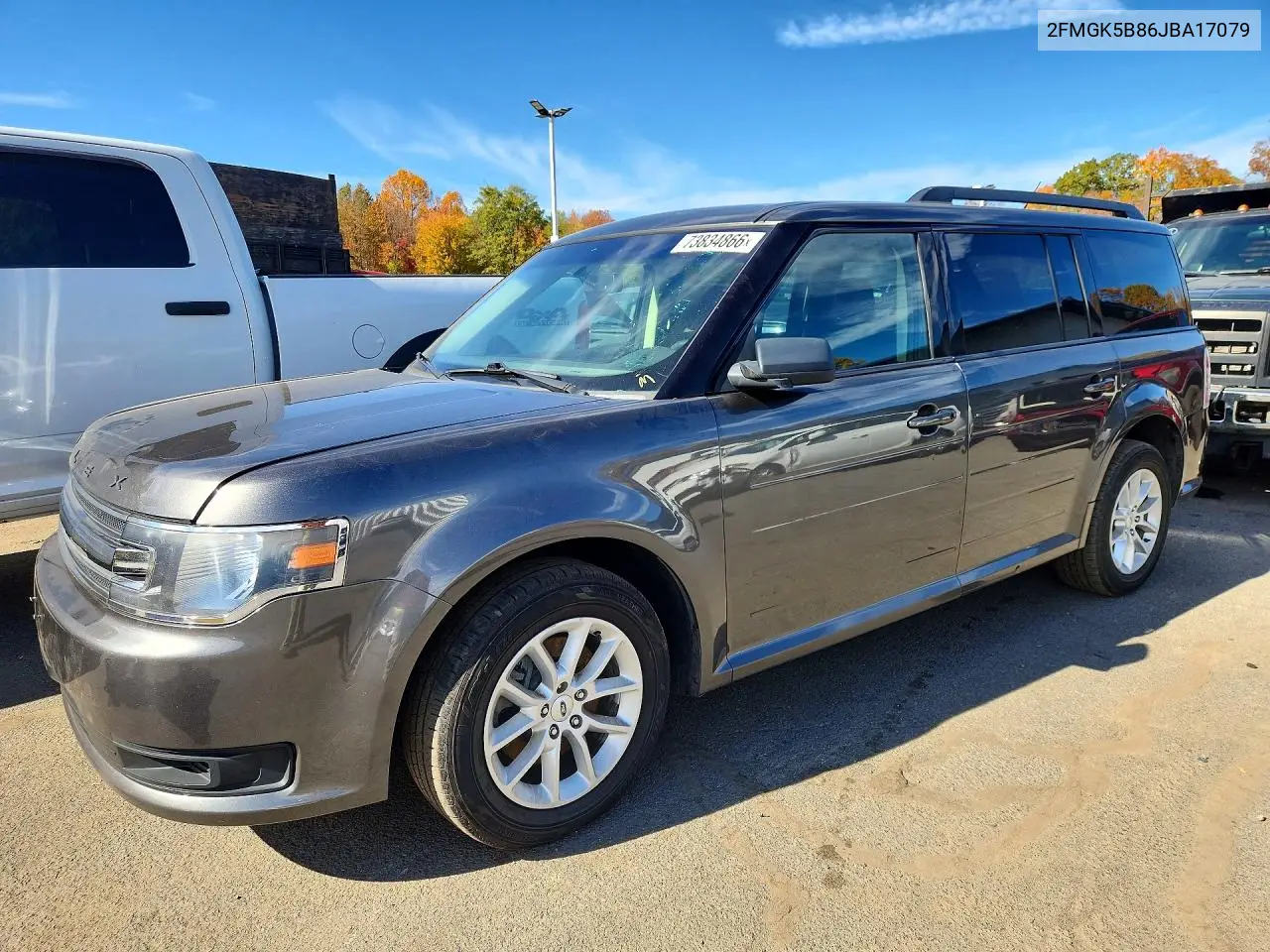 FORD FLEX 2018, VIN 2FMGK5B86JBA17079