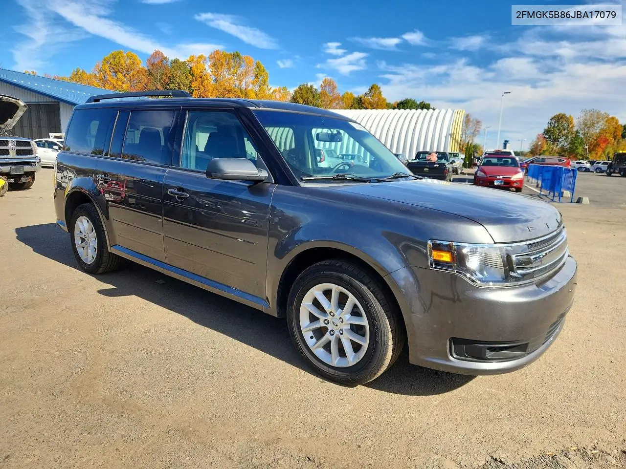 2018 FORD FLEX VIN 2FMGK5B86JBA17079 — фото 4