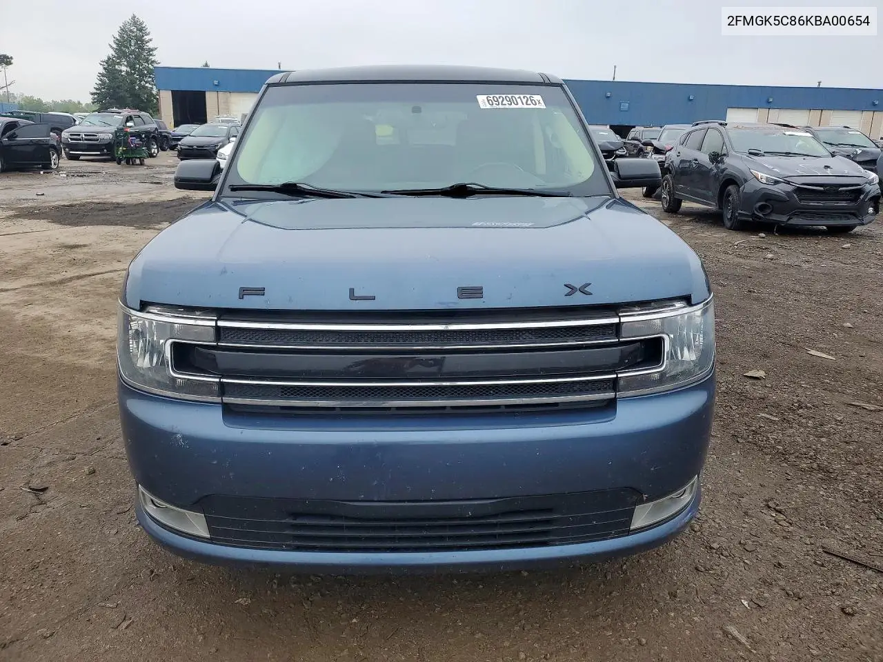 2019 FORD FLEX VIN 2FMGK5C86KBA00654 — фото 5