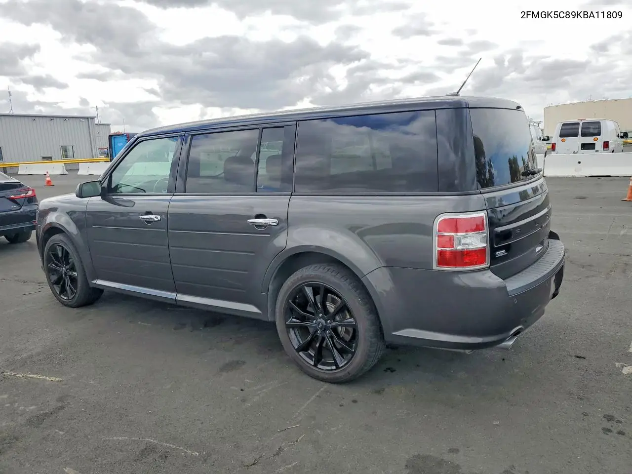 2019 FORD FLEX VIN 2FMGK5C89KBA11809 — фото 2