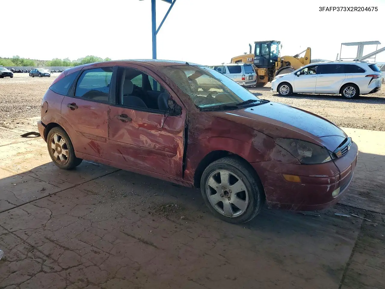 2002 FORD FOCUS VIN 3FAFP373X2R204675 — фото 4
