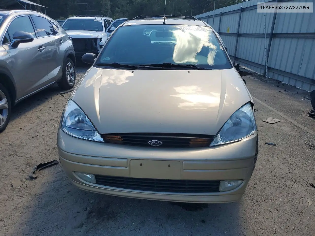 2002 FORD FOCUS VIN 1FAFP36372W227099 — фото 5