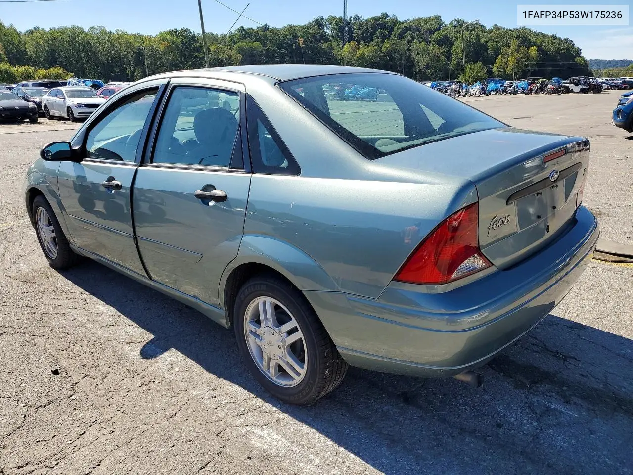 2003 FORD FOCUS VIN 1FAFP34P53W175236 — фото 2