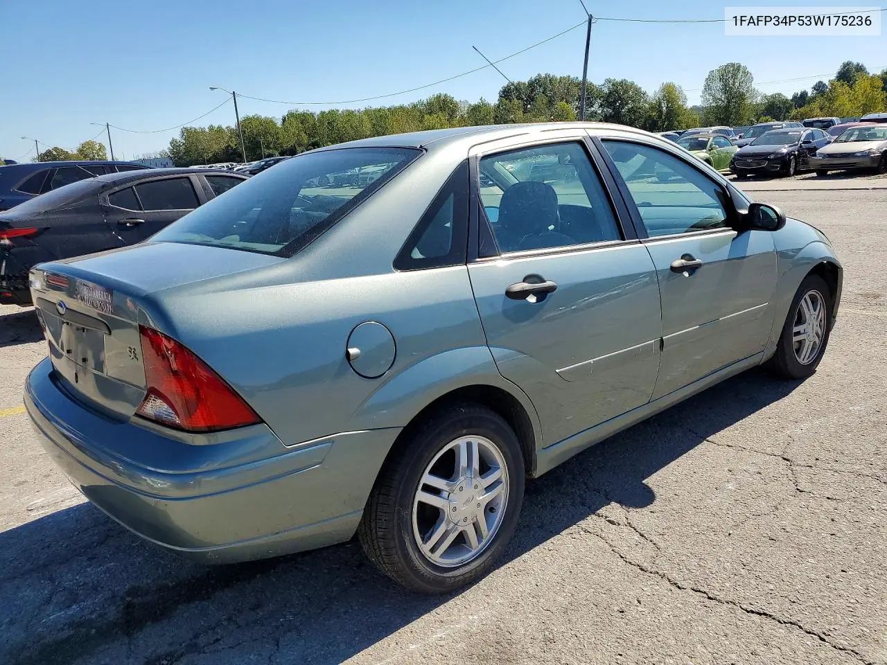 2003 FORD FOCUS VIN 1FAFP34P53W175236 — фото 3
