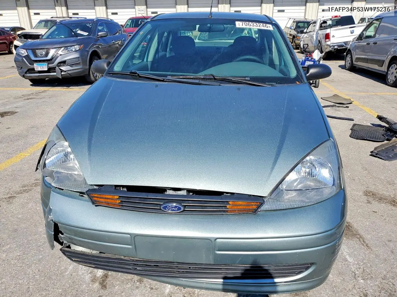 2003 FORD FOCUS VIN 1FAFP34P53W175236 — фото 5