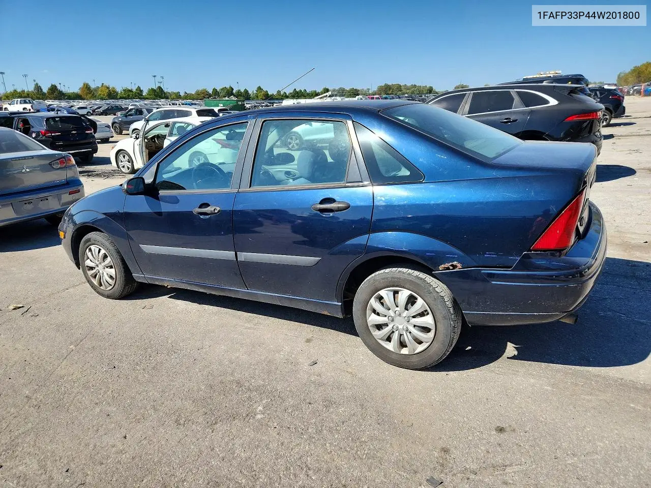 2004 FORD FOCUS VIN 1FAFP33P44W201800 — фото 2