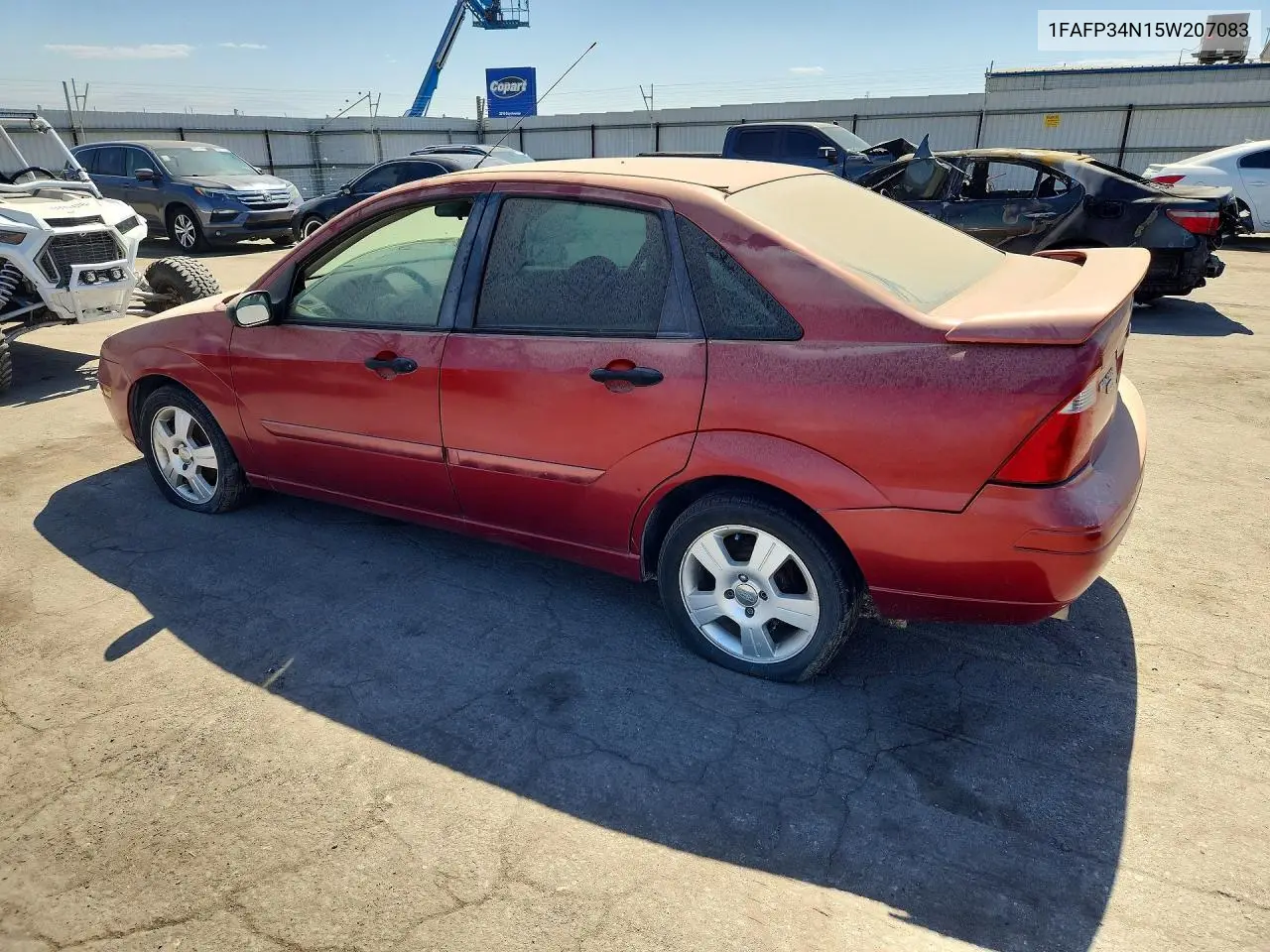 2005 FORD FOCUS VIN 1FAFP34N15W207083 — фото 2