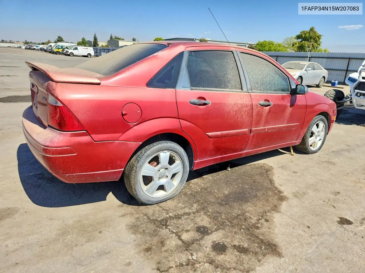 2005 FORD FOCUS VIN 1FAFP34N15W207083 — фото 3