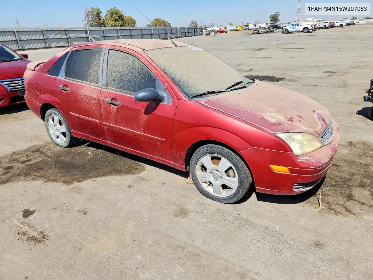 2005 FORD FOCUS VIN 1FAFP34N15W207083 — фото 4