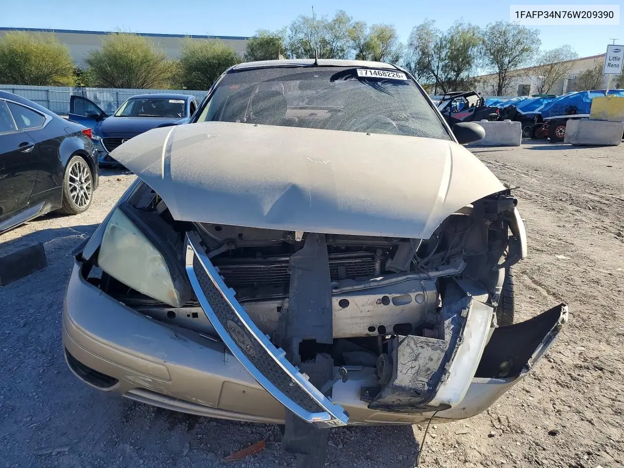 2006 FORD FOCUS VIN 1FAFP34N76W209390 — фото 5