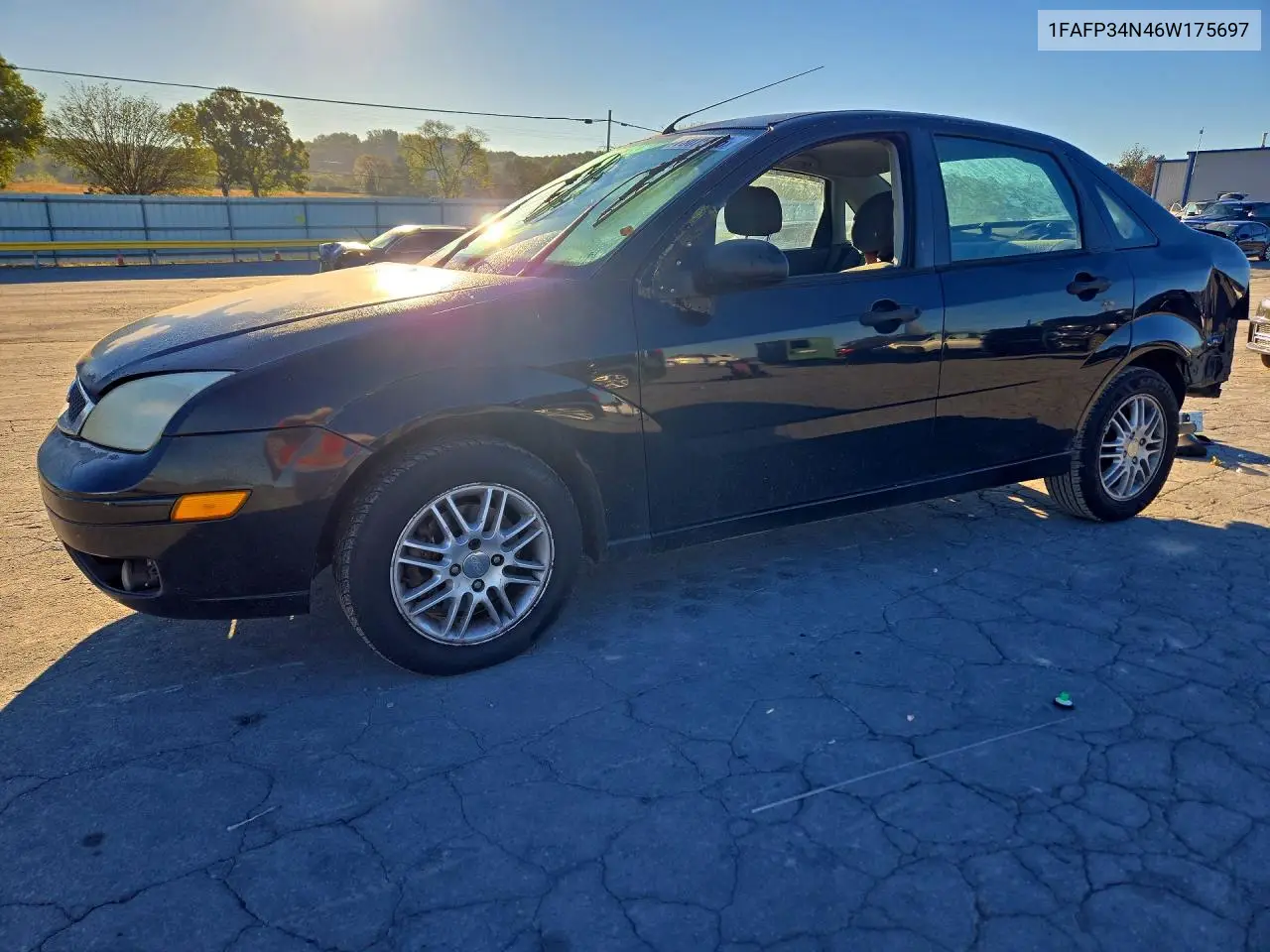 FORD FOCUS 2006, VIN 1FAFP34N46W175697