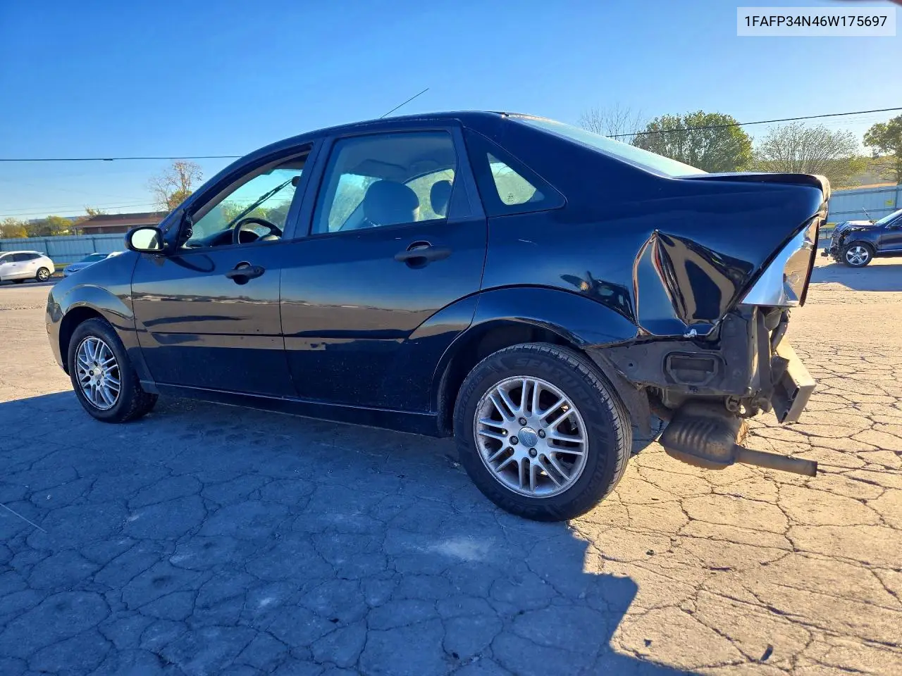 2006 FORD FOCUS VIN 1FAFP34N46W175697 — фото 2