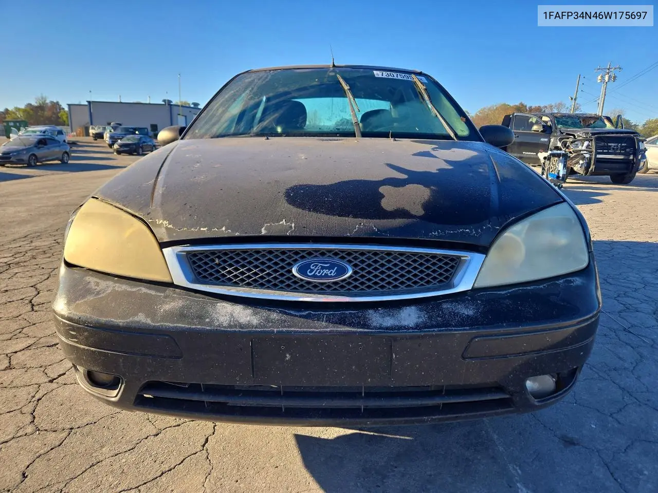 2006 FORD FOCUS VIN 1FAFP34N46W175697 — фото 5