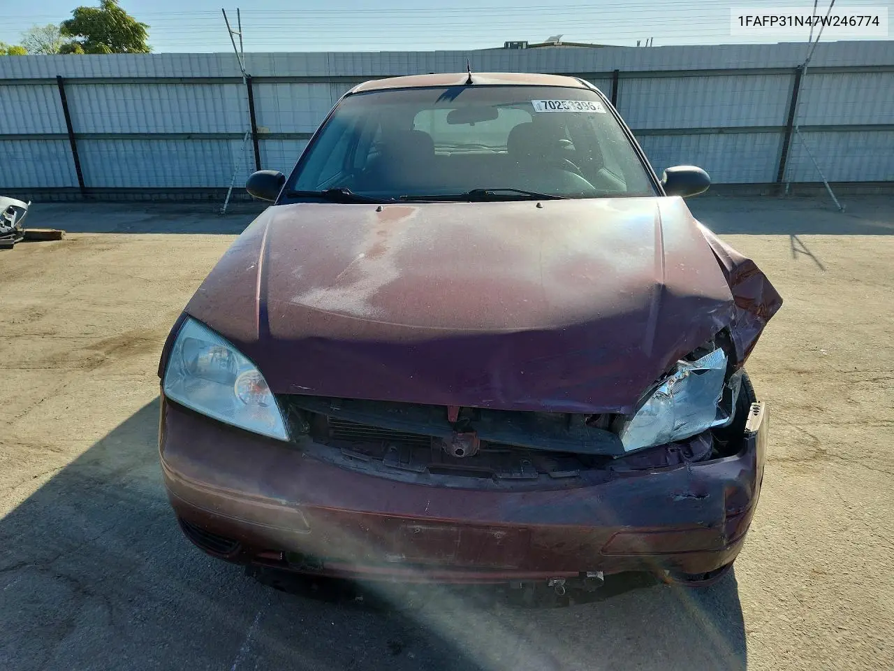2007 FORD FOCUS VIN 1FAFP31N47W246774 — фото 5