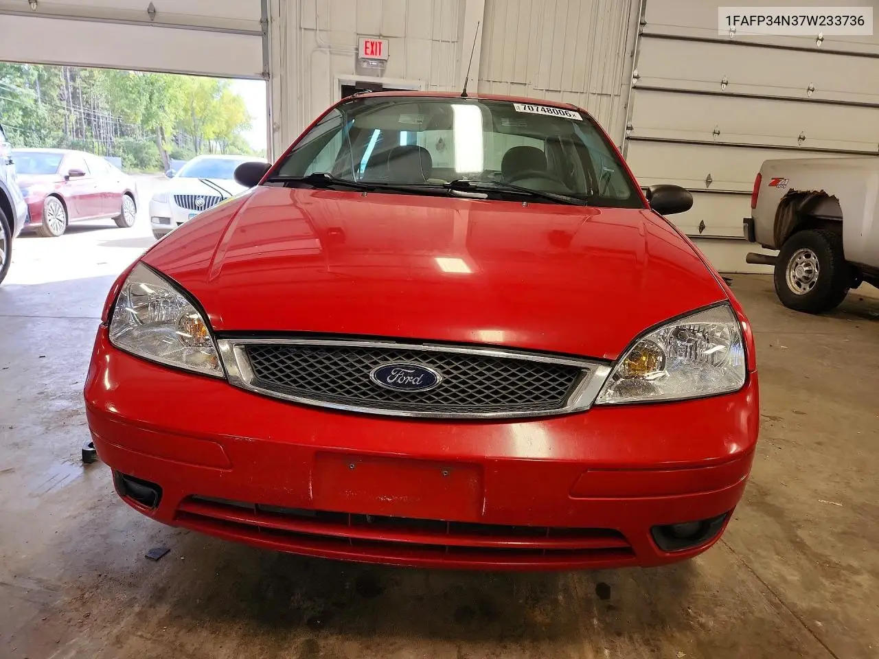 2007 FORD FOCUS VIN 1FAFP34N37W233736 — фото 5