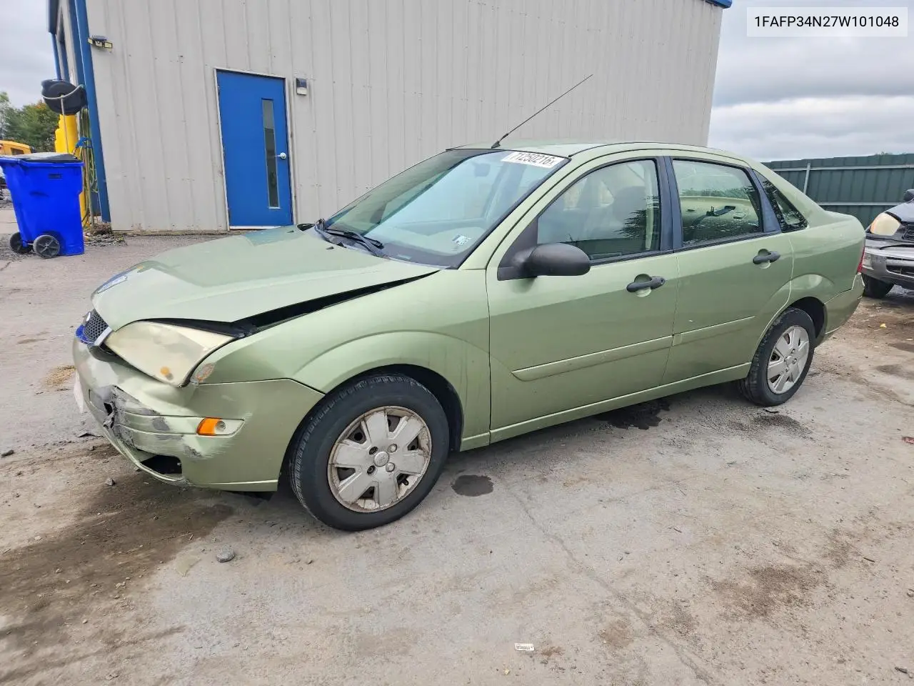 FORD FOCUS 2007, VIN 1FAFP34N27W101048