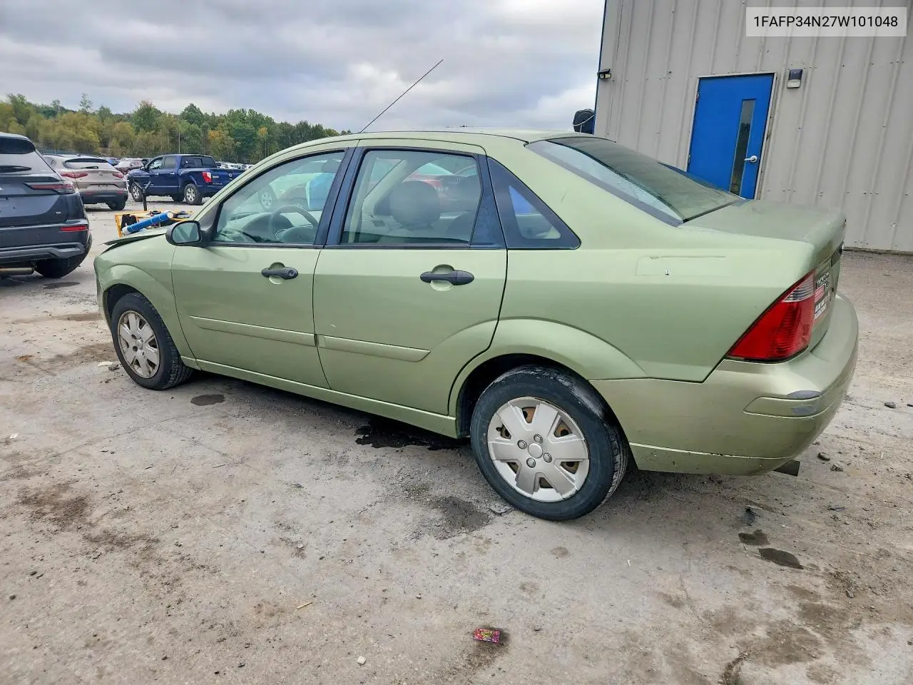 2007 FORD FOCUS VIN 1FAFP34N27W101048 — фото 2