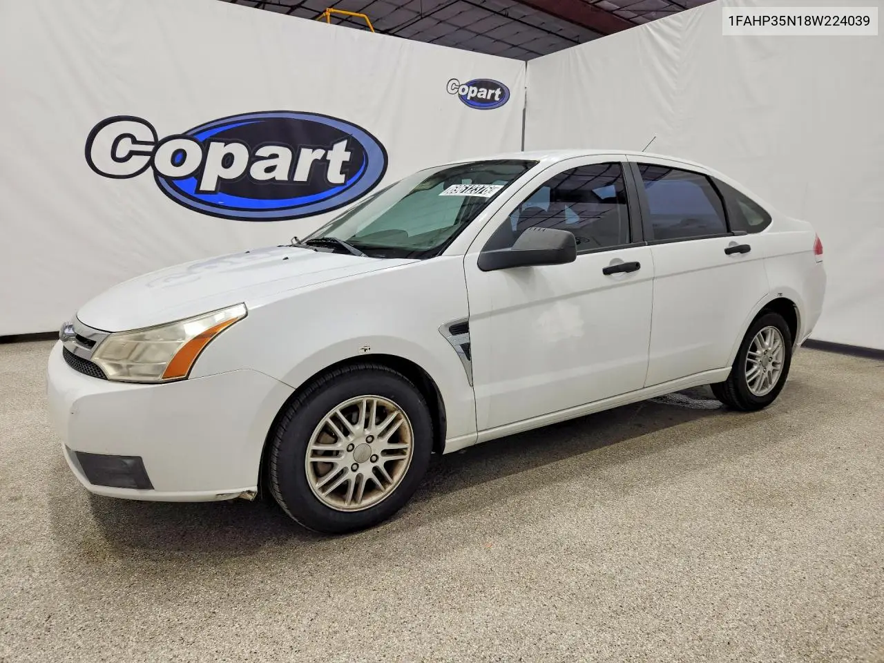 FORD FOCUS 2008, VIN 1FAHP35N18W224039