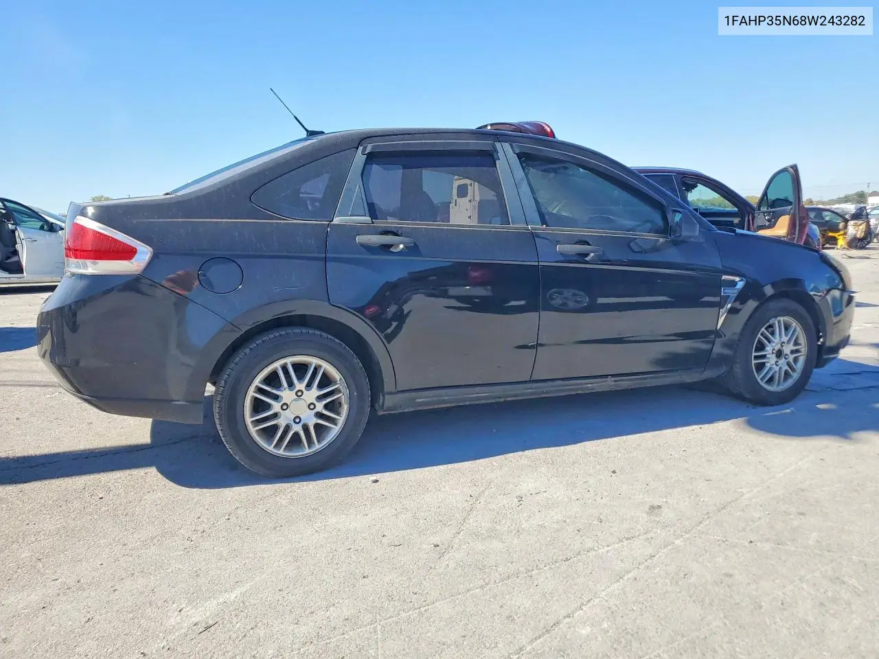 2008 FORD FOCUS VIN 1FAHP35N68W243282 — фото 3