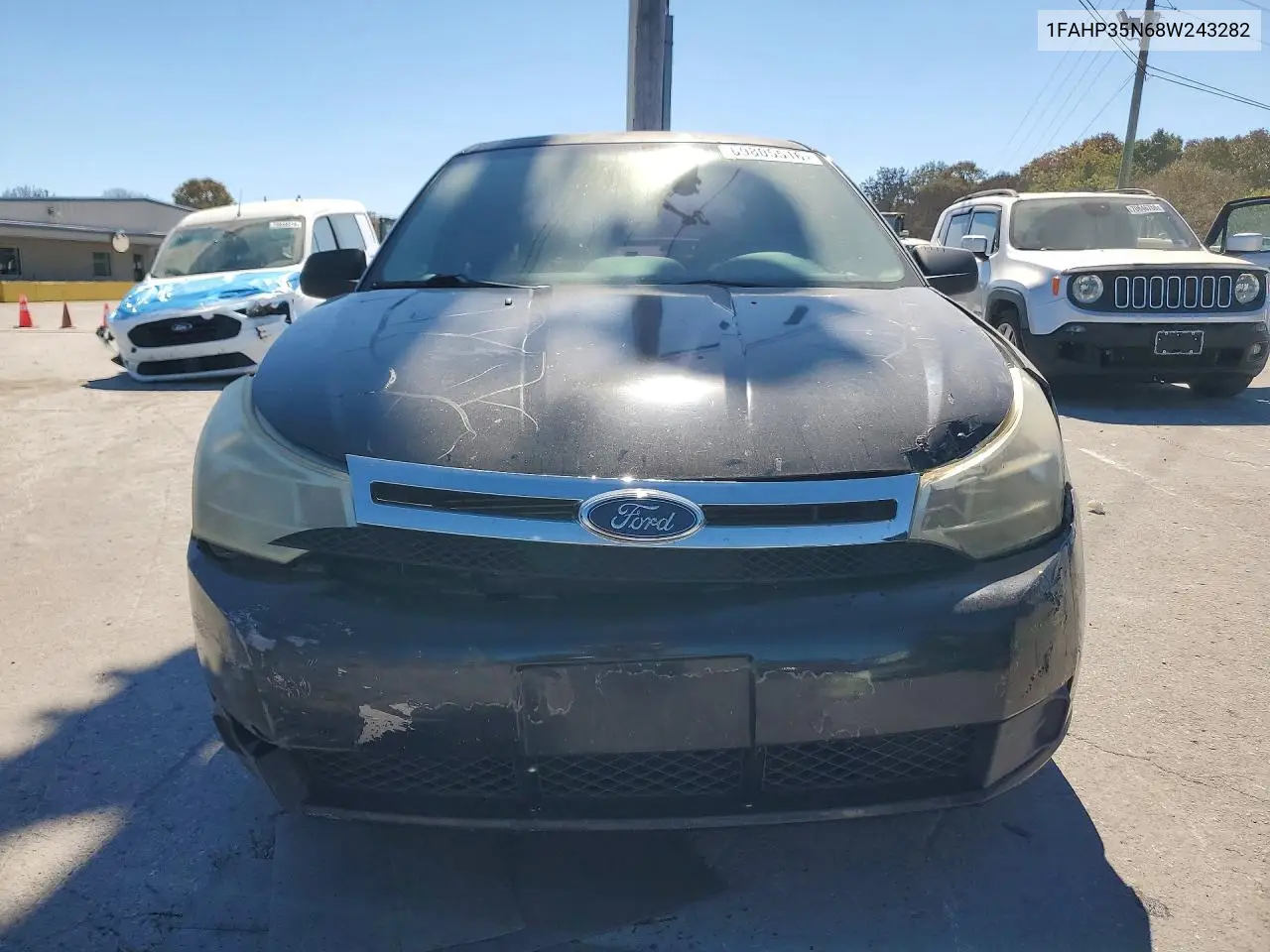 2008 FORD FOCUS VIN 1FAHP35N68W243282 — фото 5