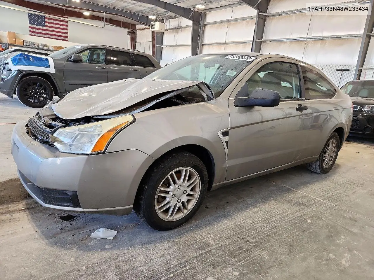 FORD FOCUS 2008, VIN 1FAHP33N48W233434