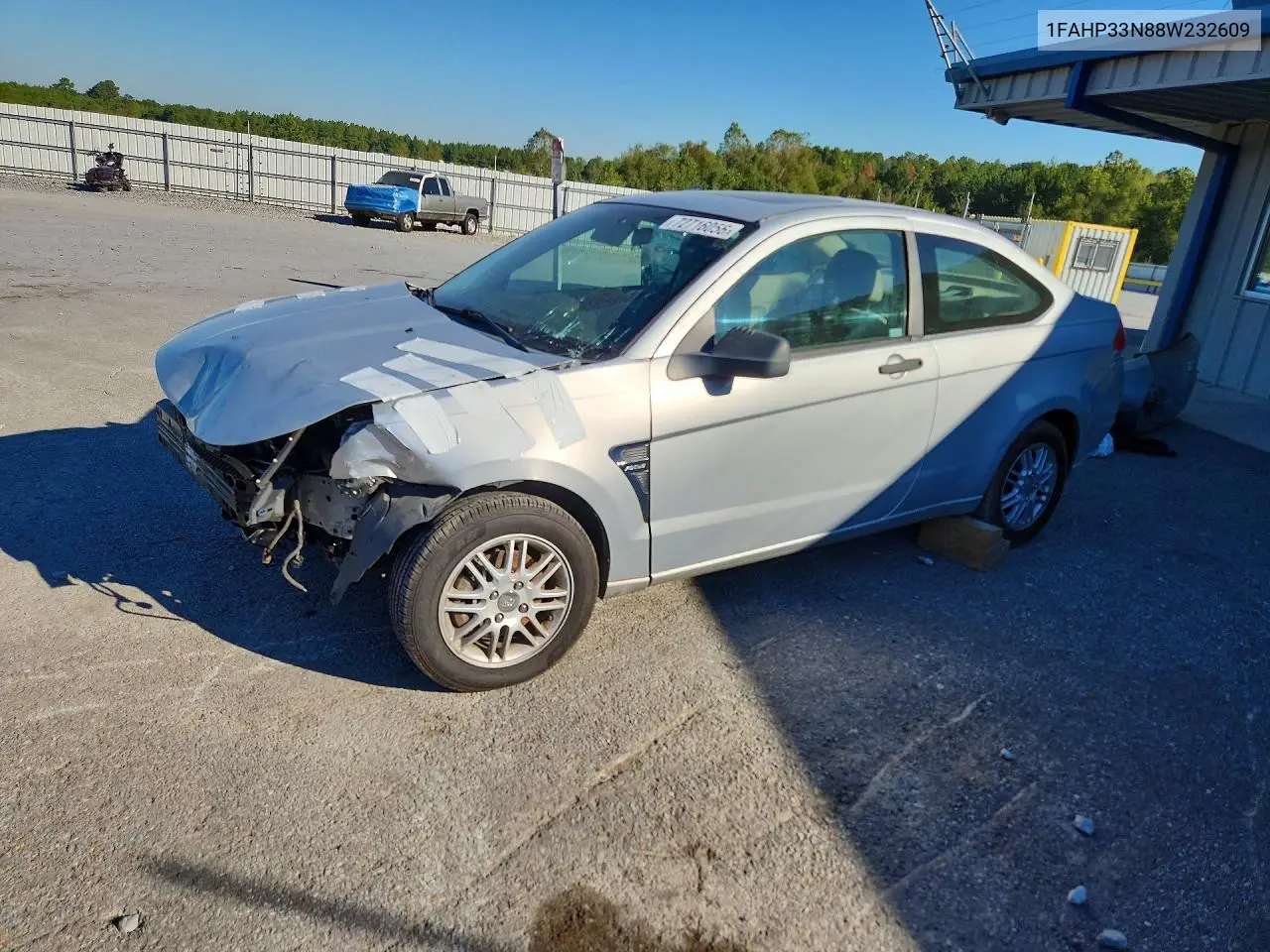 FORD FOCUS 2008, VIN 1FAHP33N88W232609