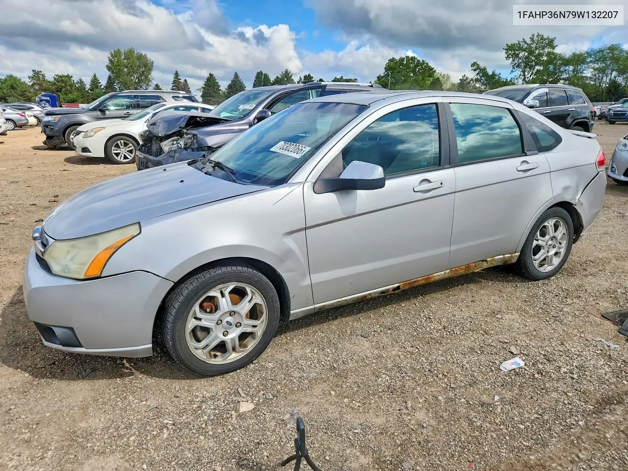 FORD FOCUS 2009, VIN 1FAHP36N79W132207