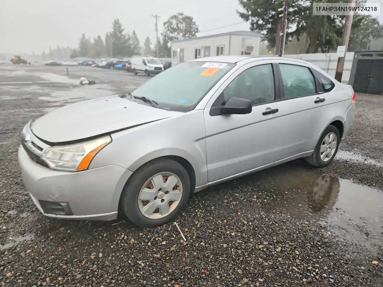 FORD FOCUS 2009, VIN 1FAHP34N19W124218