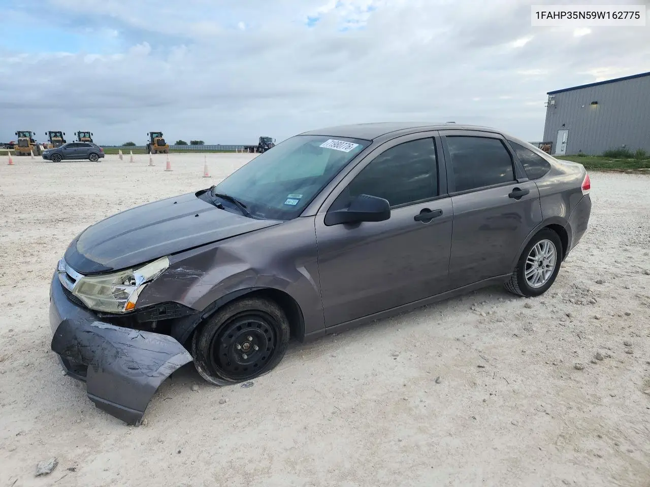 FORD FOCUS 2009, VIN 1FAHP35N59W162775