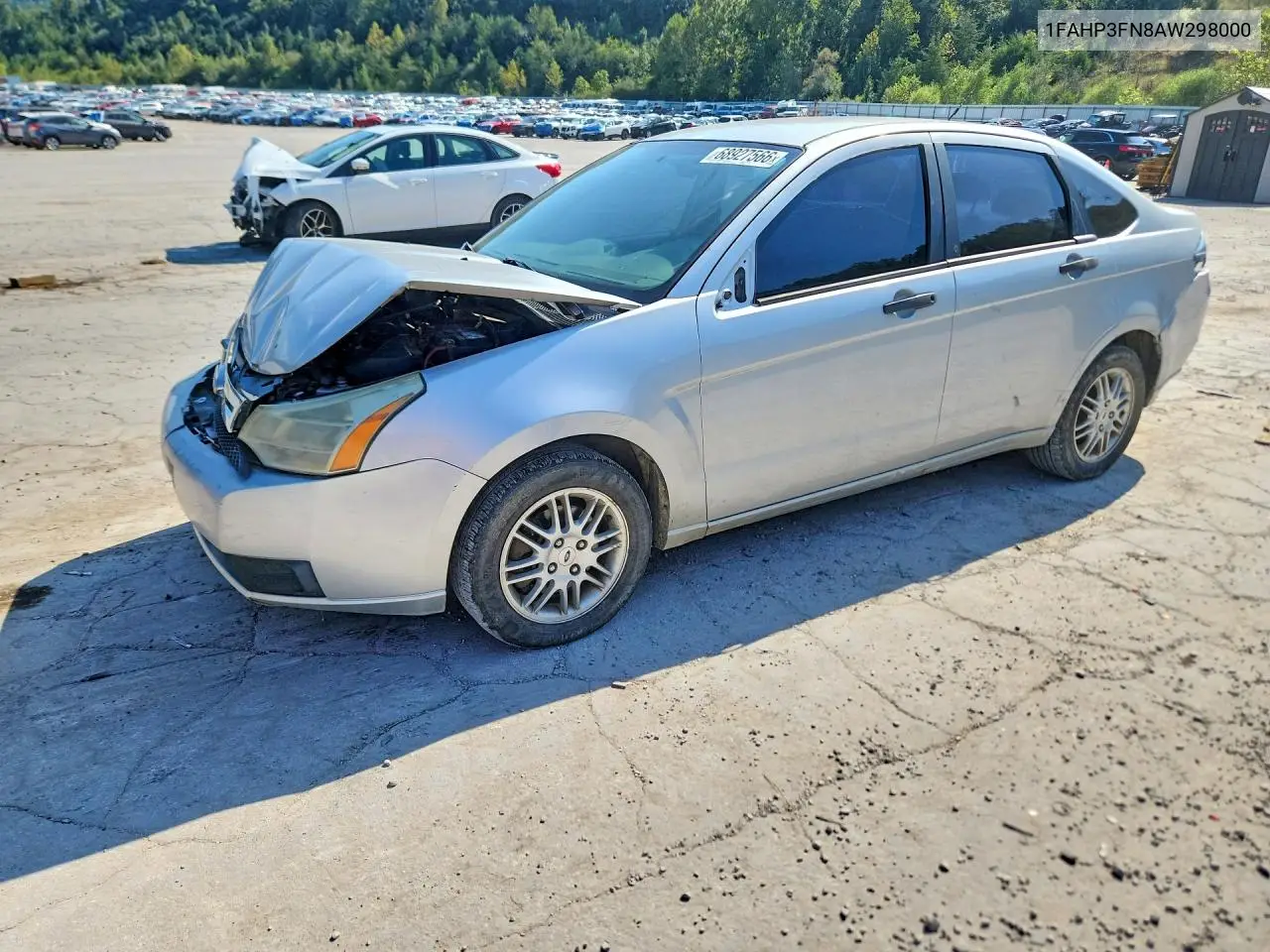 FORD FOCUS 2010, VIN 1FAHP3FN8AW298000