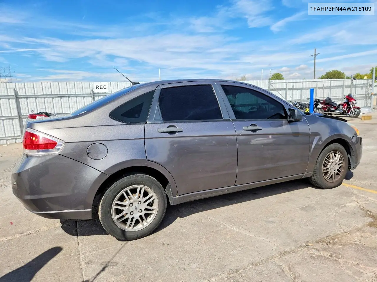2010 FORD FOCUS VIN 1FAHP3FN4AW218109 — фото 3