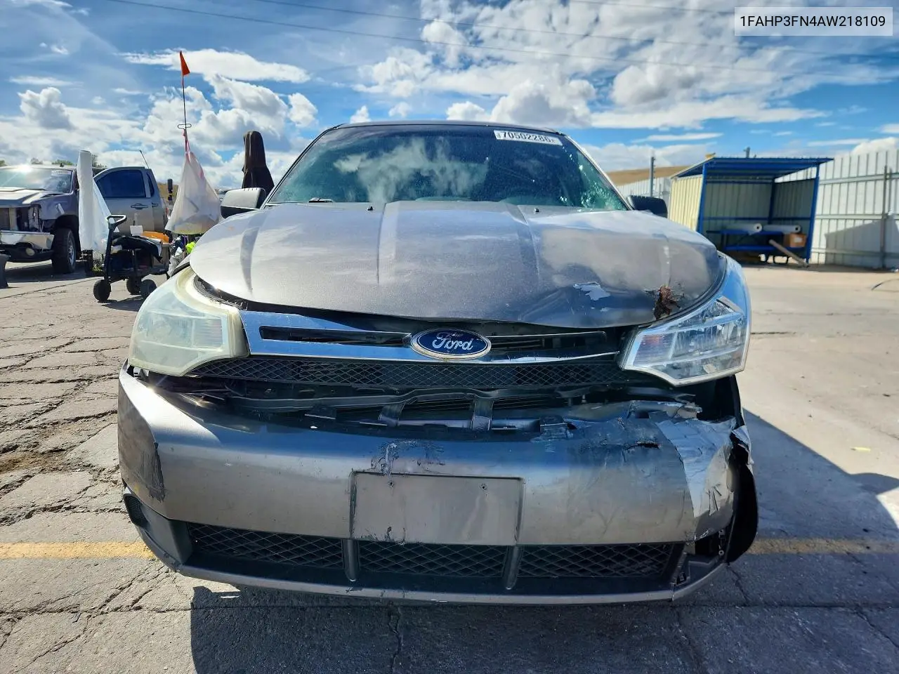 2010 FORD FOCUS VIN 1FAHP3FN4AW218109 — фото 5