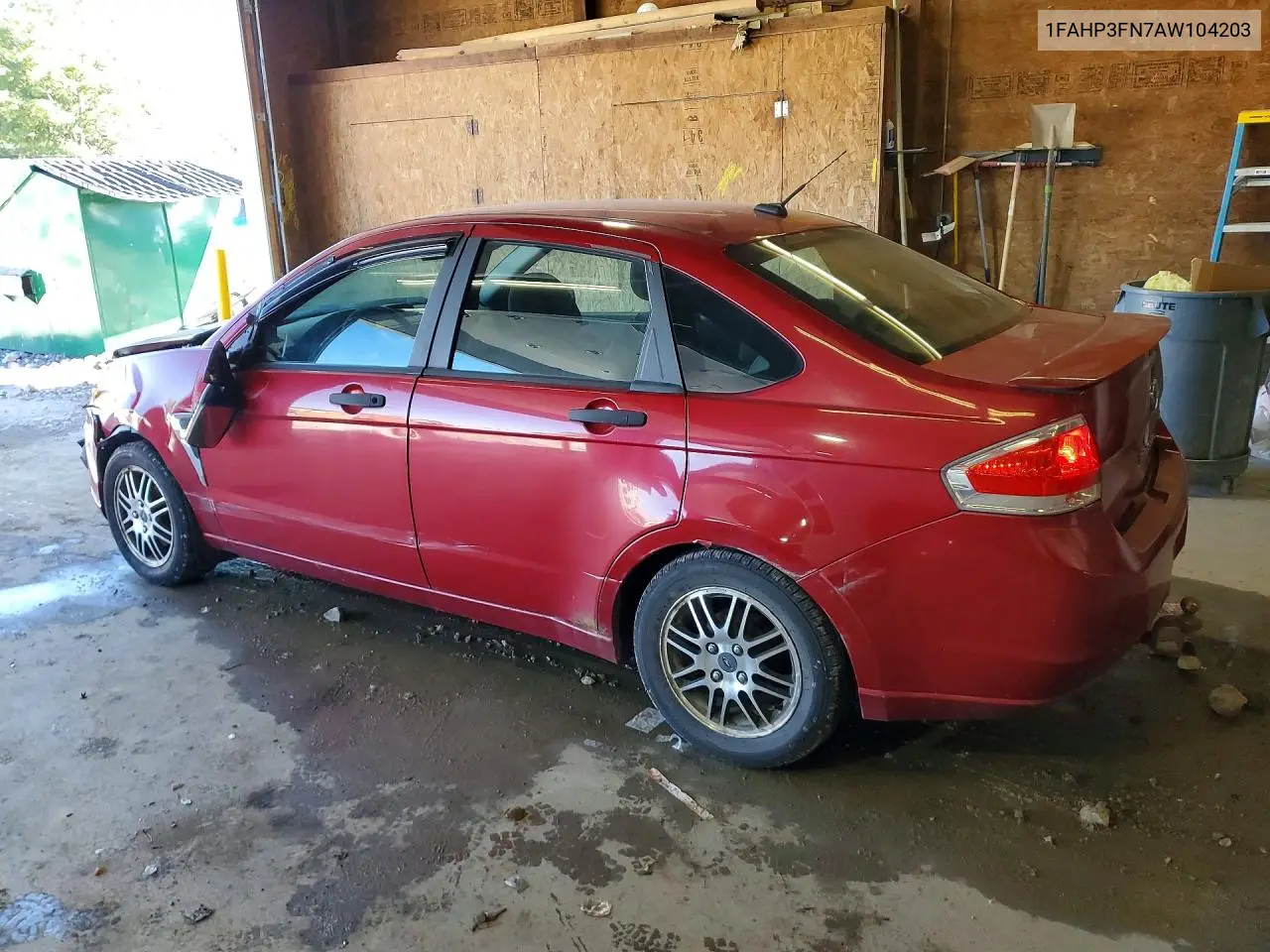 2010 FORD FOCUS VIN 1FAHP3FN7AW104203 — фото 2