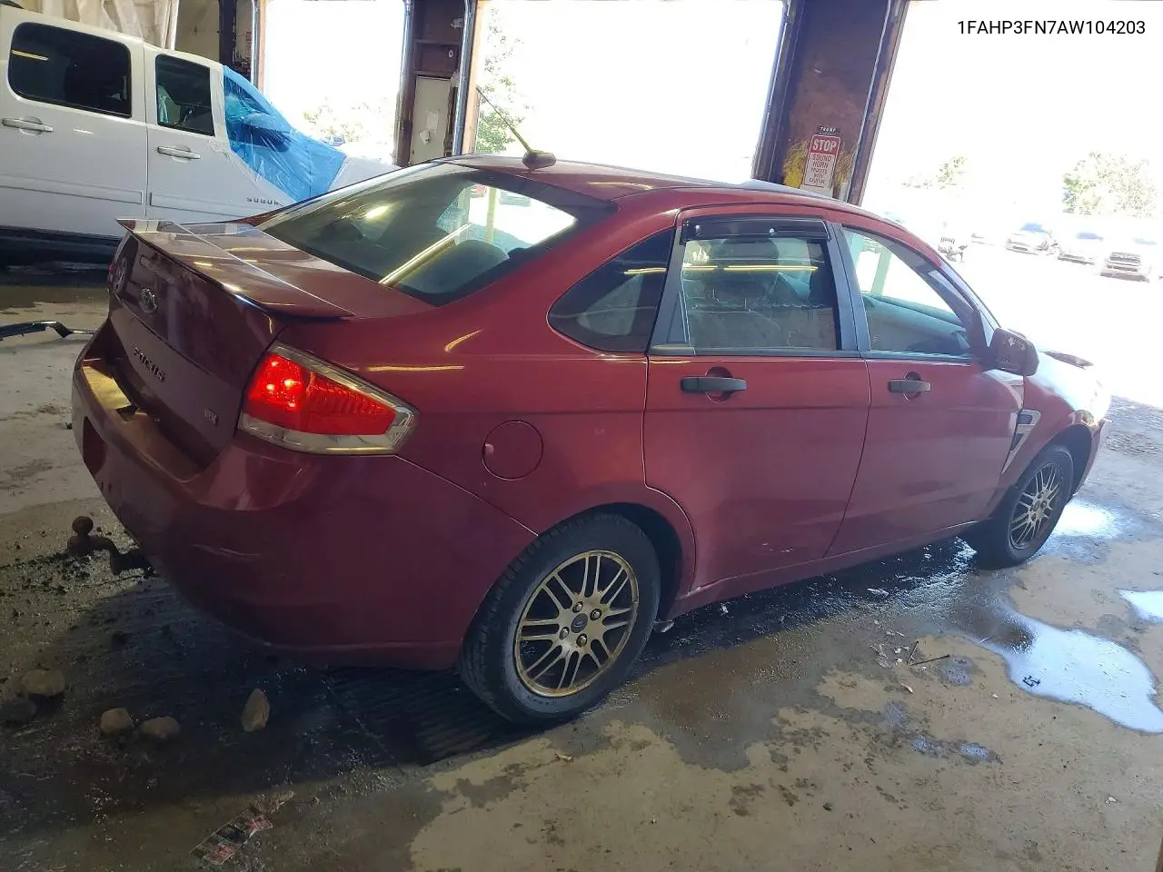 2010 FORD FOCUS VIN 1FAHP3FN7AW104203 — фото 3