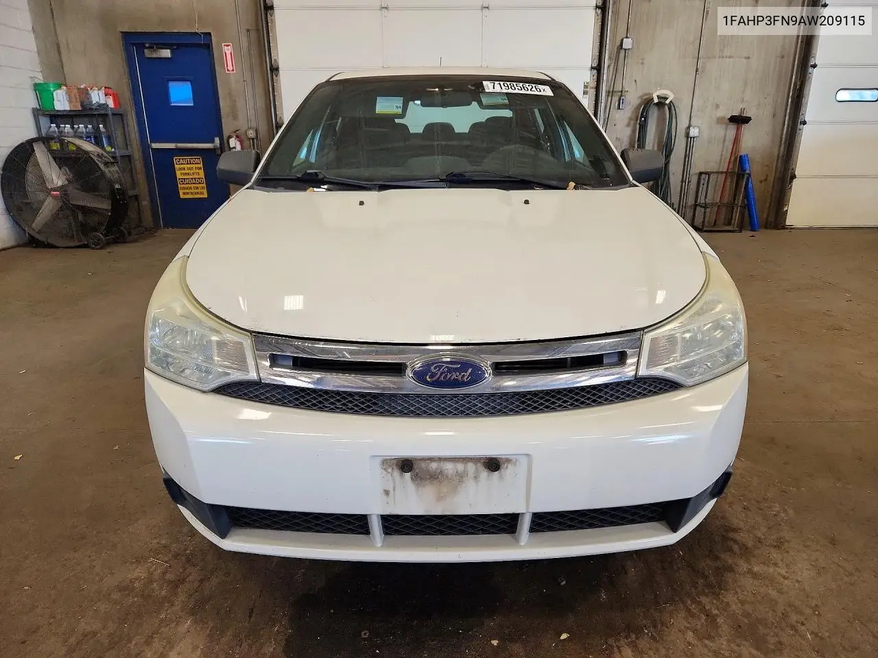 2010 FORD FOCUS VIN 1FAHP3FN9AW209115 — фото 5