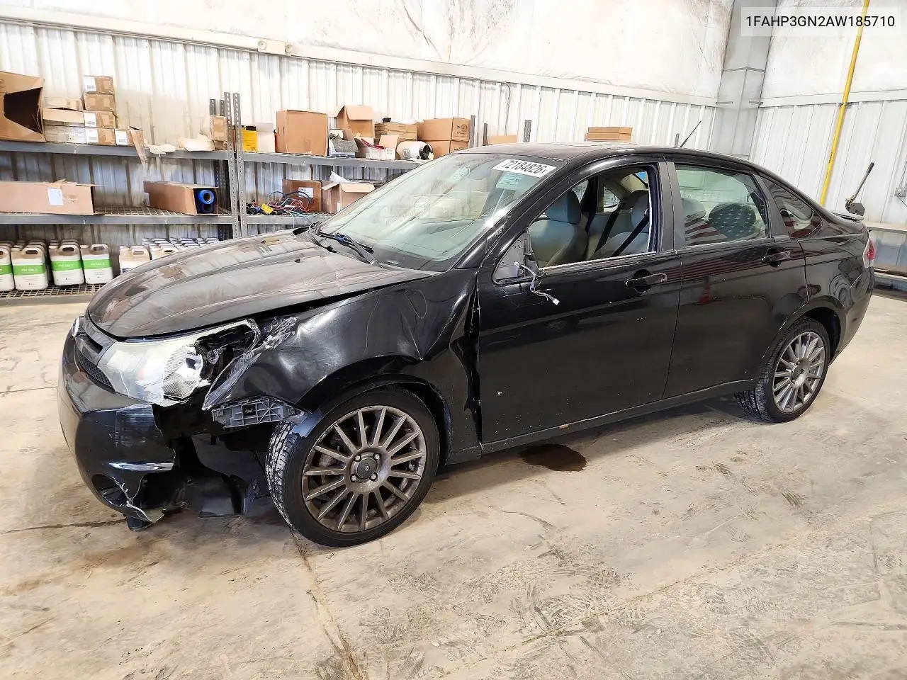 FORD FOCUS 2010, VIN 1FAHP3GN2AW185710