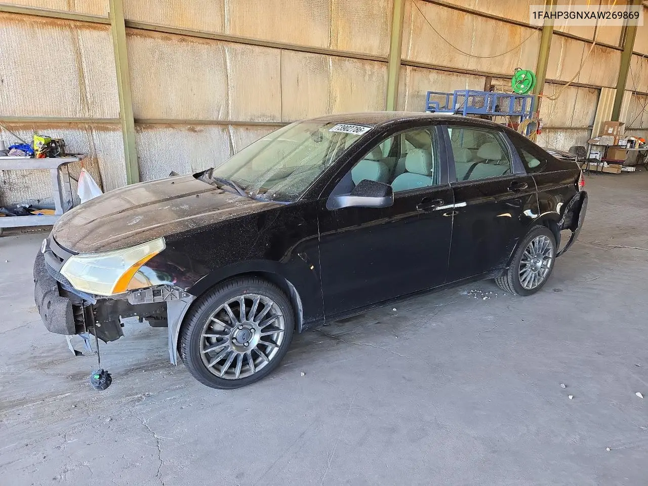 FORD FOCUS 2010, VIN 1FAHP3GNXAW269869