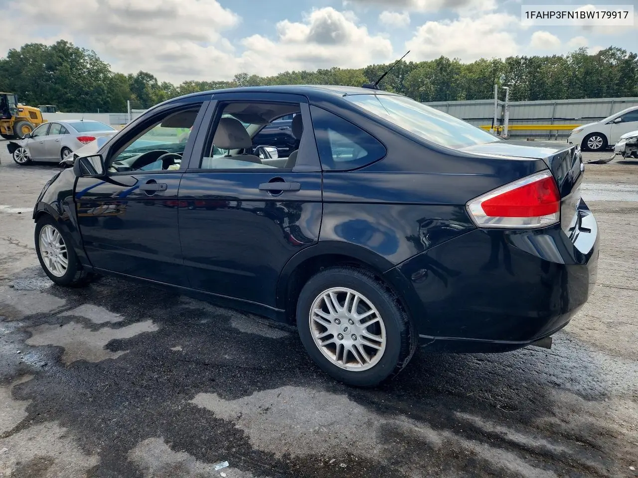 2011 FORD FOCUS VIN 1FAHP3FN1BW179917 — фото 2