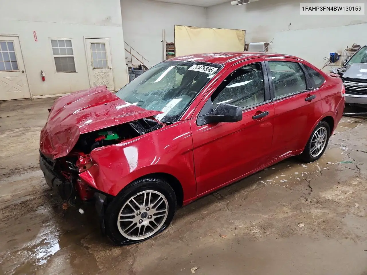 FORD FOCUS 2011, VIN 1FAHP3FN4BW130159