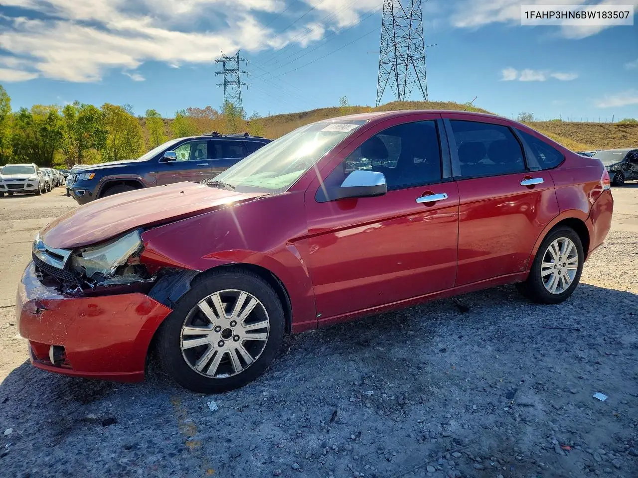 FORD FOCUS 2011, VIN 1FAHP3HN6BW183507