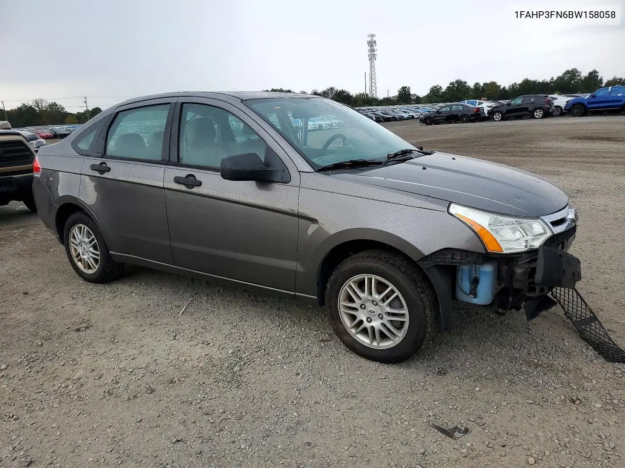 2011 FORD FOCUS VIN 1FAHP3FN6BW158058 — фото 4