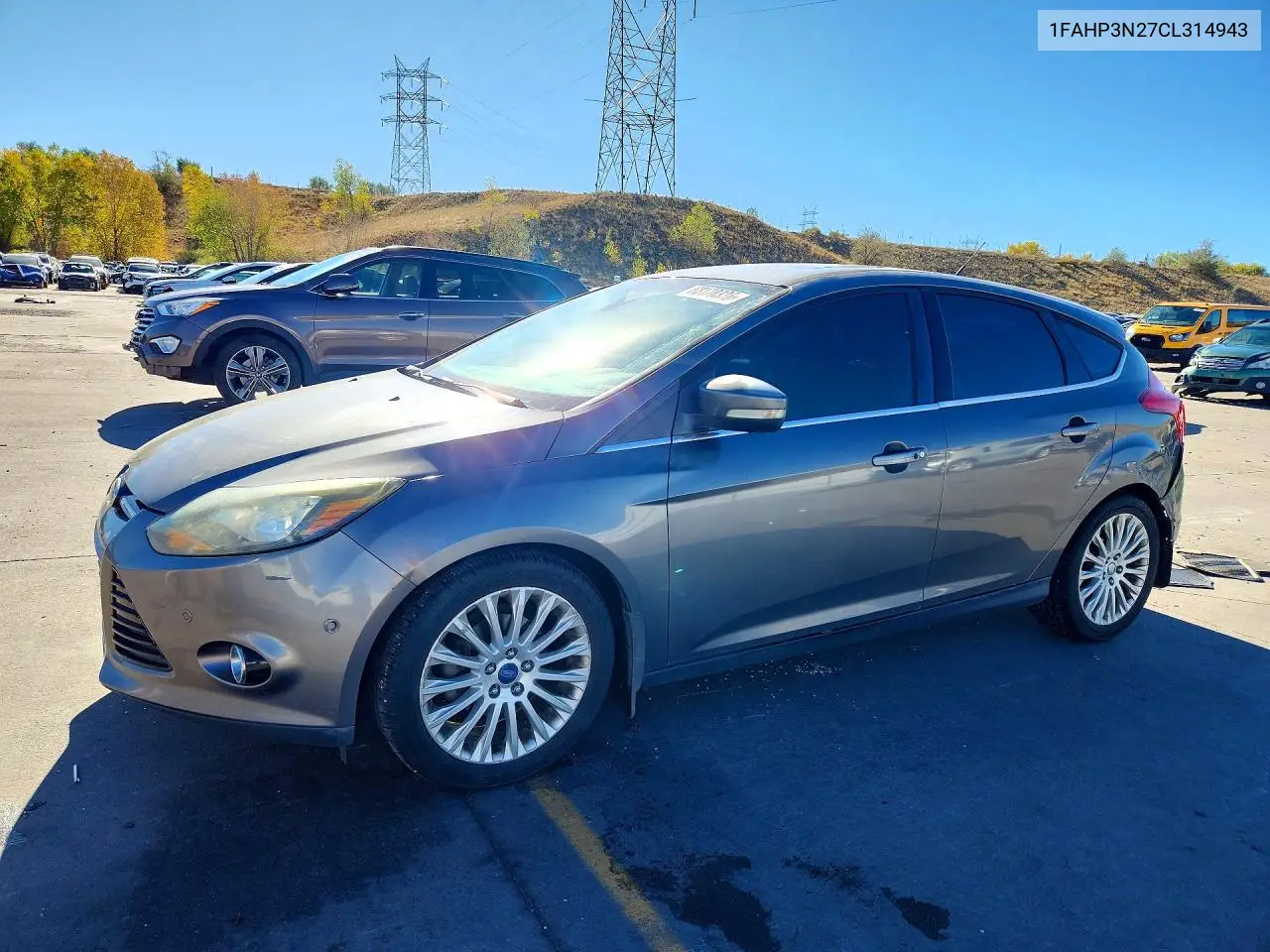 FORD FOCUS 2012, VIN 1FAHP3N27CL314943